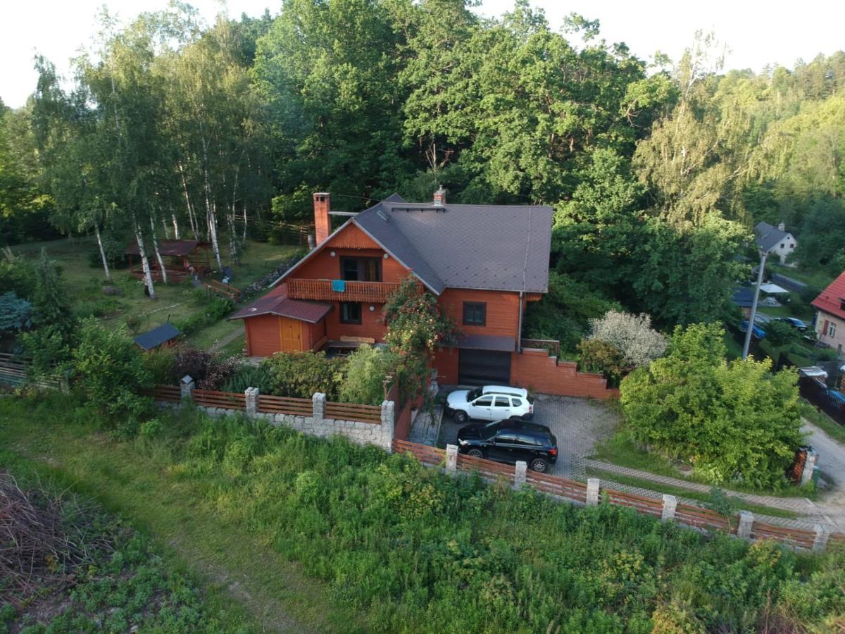 Chata Górska Sowa dla 12 osób, 4 sypialnie,salon z kominkiem Podgórzyn Exterior foto